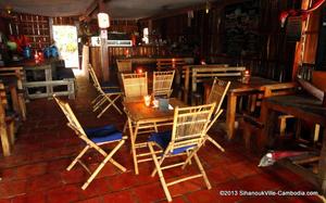 Island Boys Beach Bar and Restaurant on Koh Rong Island.